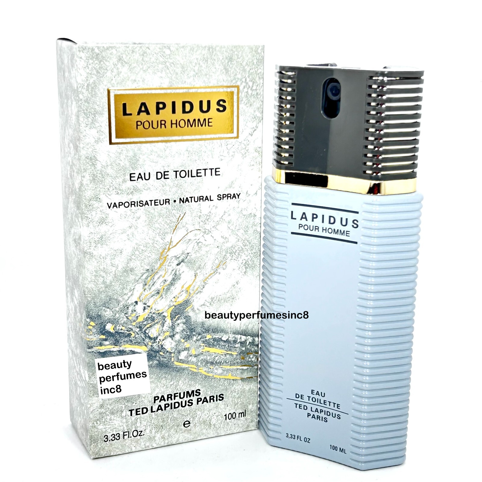 LAPIDUS POUR HOMME by TED LAPIDUS MEN COLOGNE 3.3 /3.4oz EDT NEW