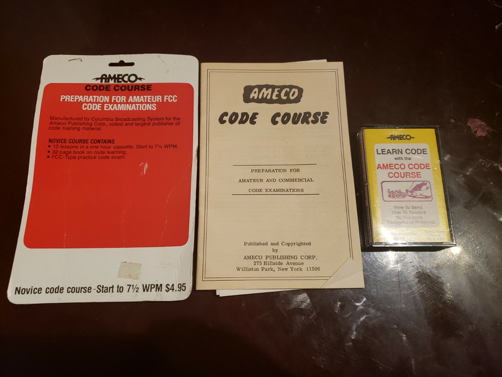 Learn Code with Ameco Code Course - How to Send & Receive - FULL SET RARE Learn Code with Ameco Code Course - How to Send & Receive - FULL SET RARE
