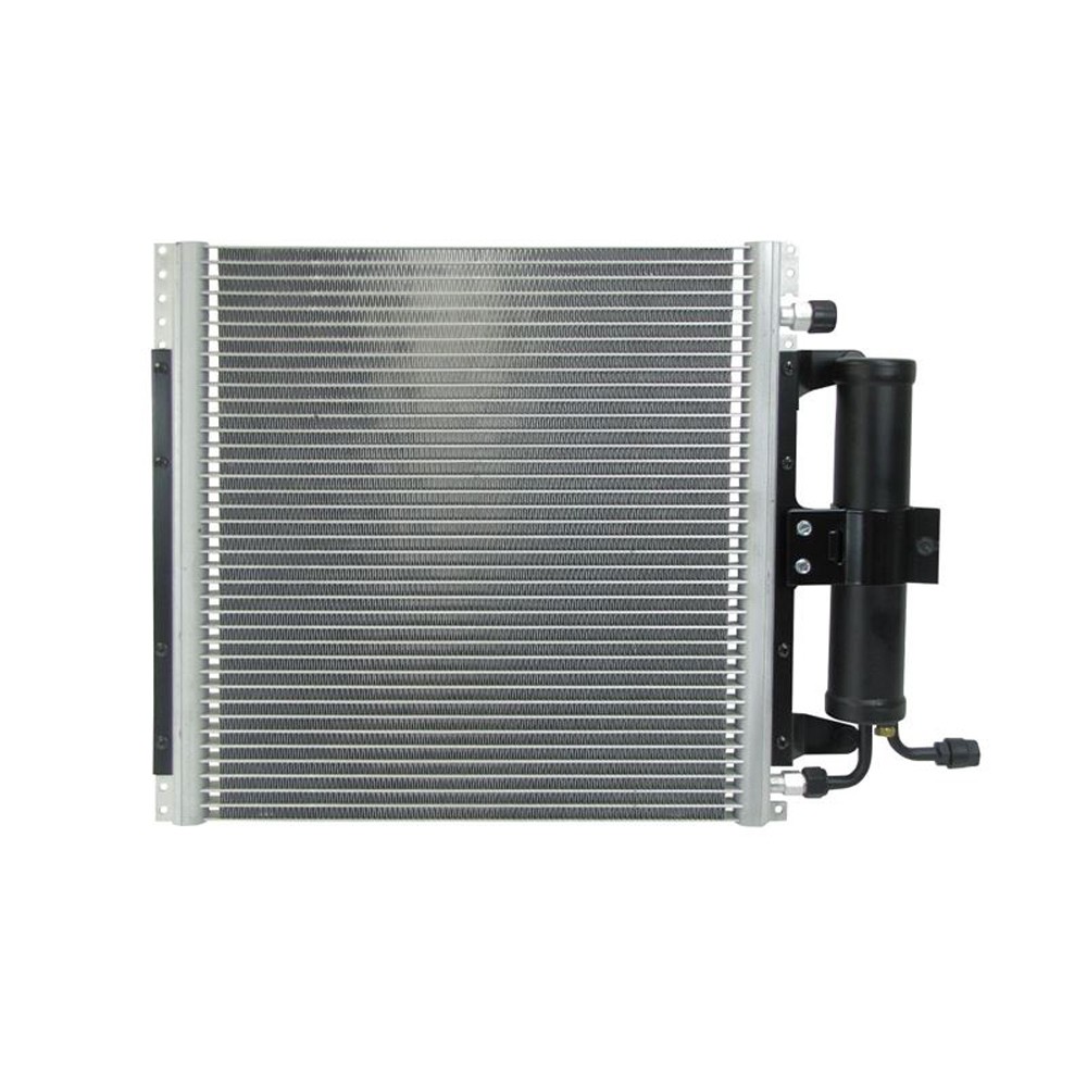 Old Air Products Super-Kool Condenser Mustang 65-66 Aluminum w/ Factory Style...