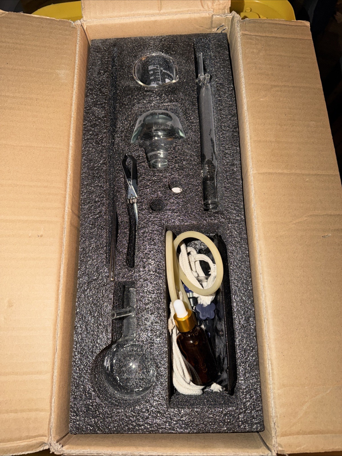 Glass Distillation Kit - Essential Oils & Chemistry Lab Use Glass Distillation Kit - Essential Oils & Chemistry Lab Use