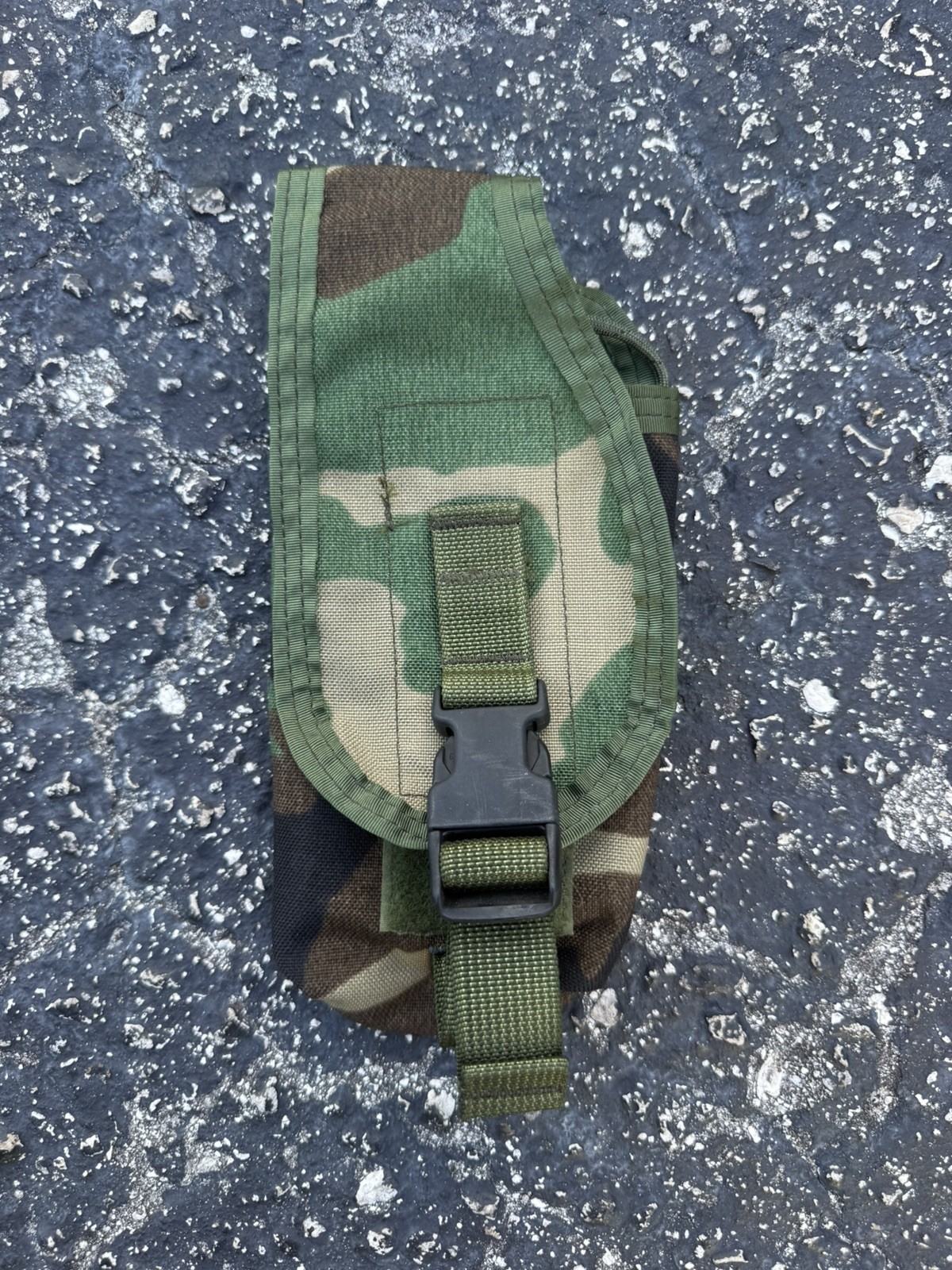 USGI M81 / Woodland Radio Pocket Molle Pouch VGC USGI M81 / Woodland Radio Pocket Molle Pouch VGC