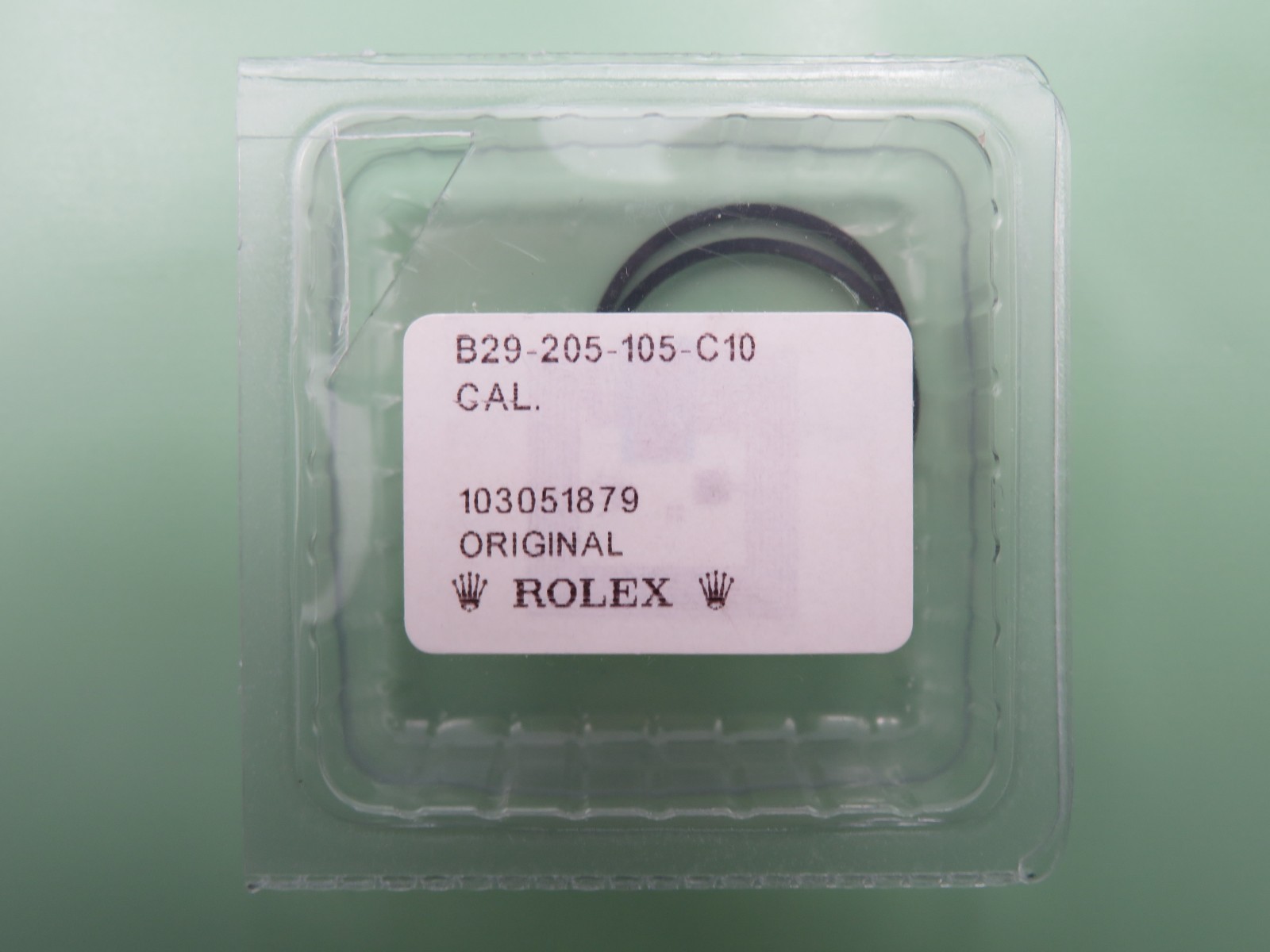 Rolex Gaskets B29-205-105-C10 (2ct)- NOS Genuine Part