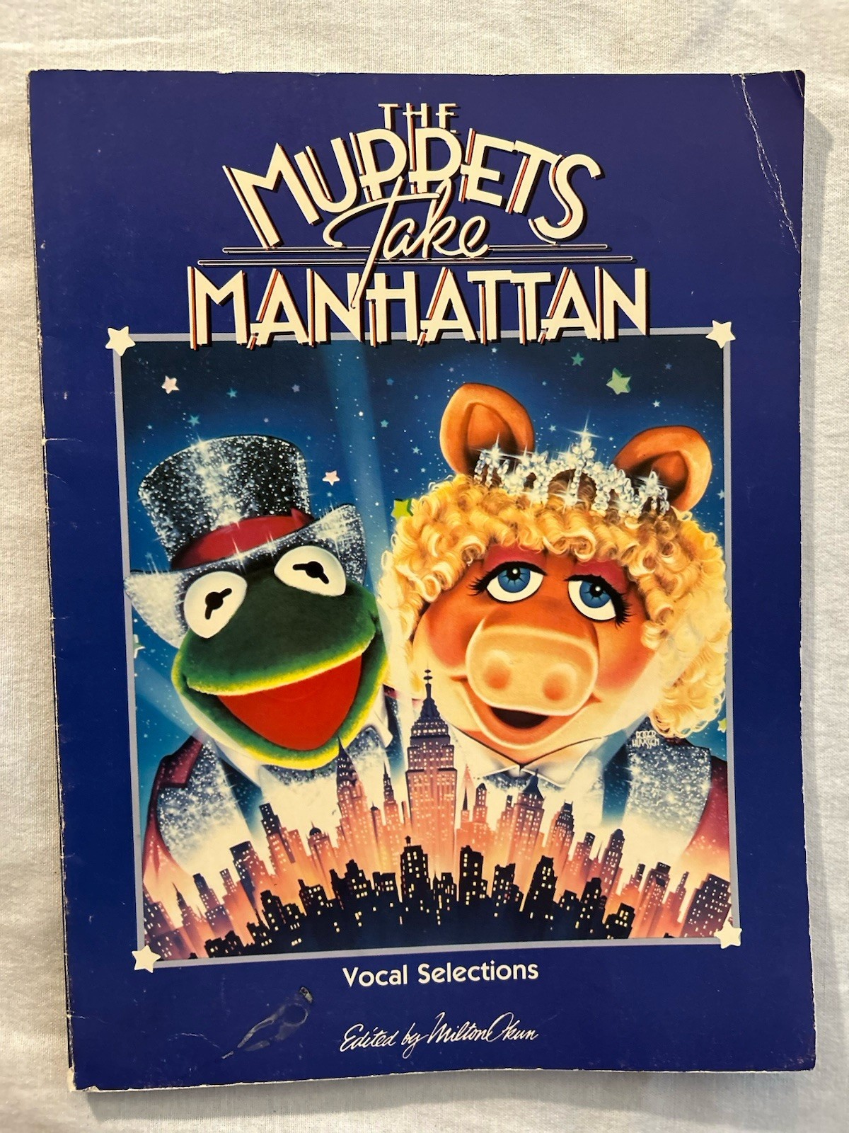 The Muppets Take Manhattan Vocal Selections Songbook RARE OOP The Muppets Take Manhattan Vocal Selections Songbook RARE OOP