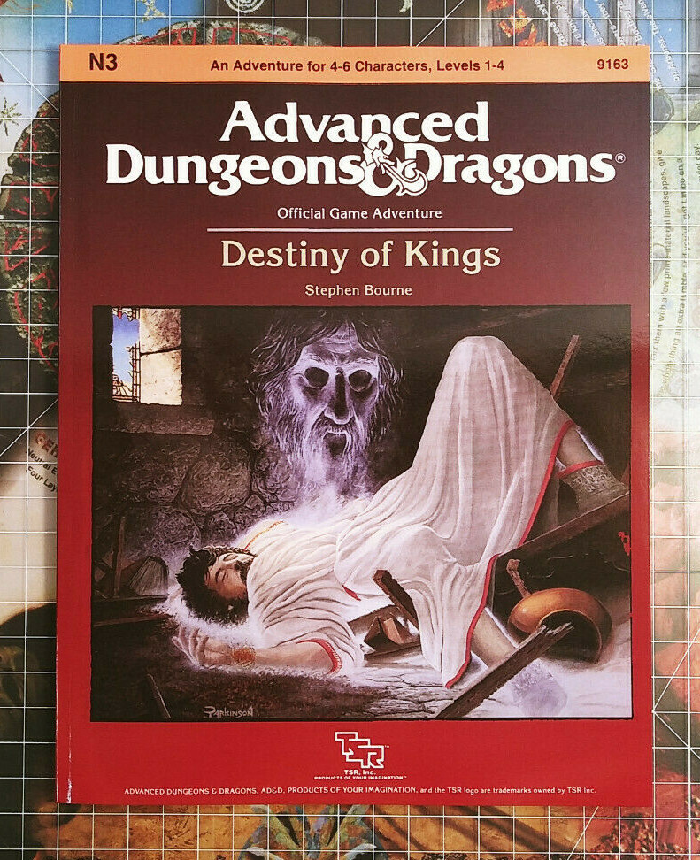 N3 Destiny of Kings - Dungeons & Dragons - D&D - AD&D