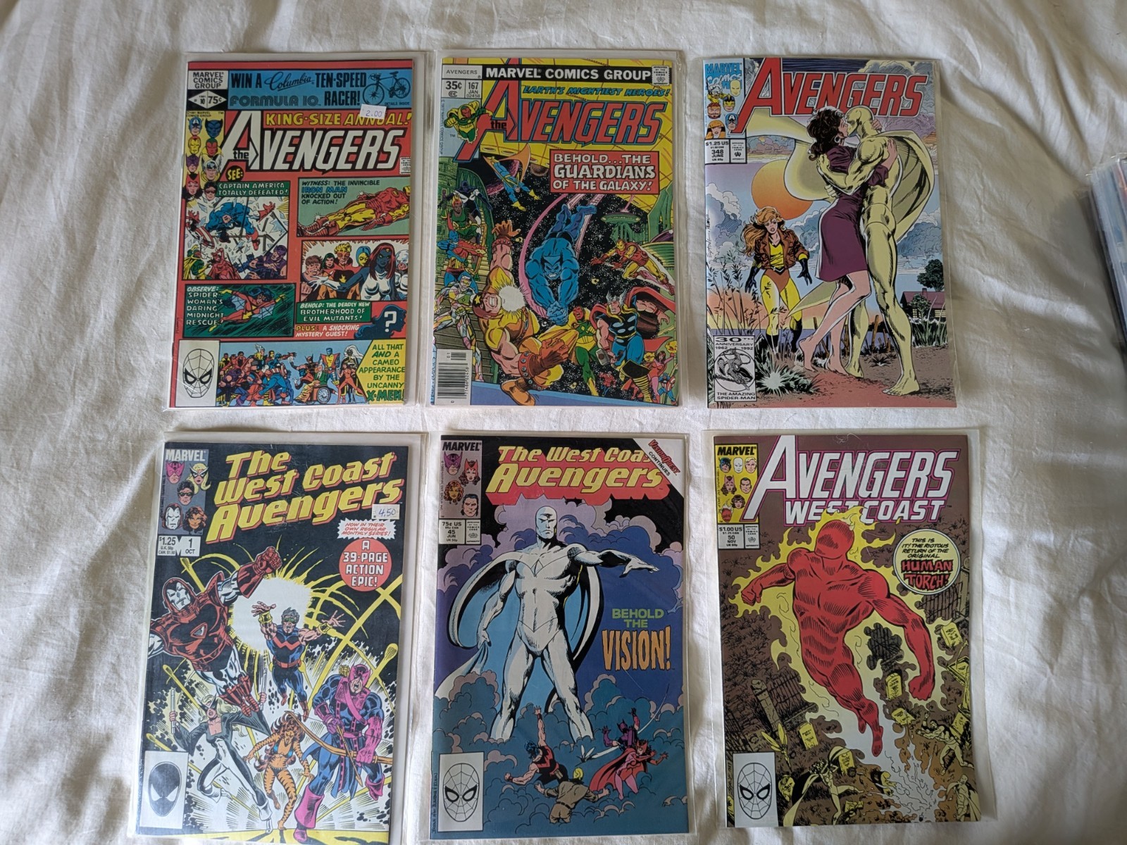 Avengers/ West Coast Avengers Lot (135 Books)