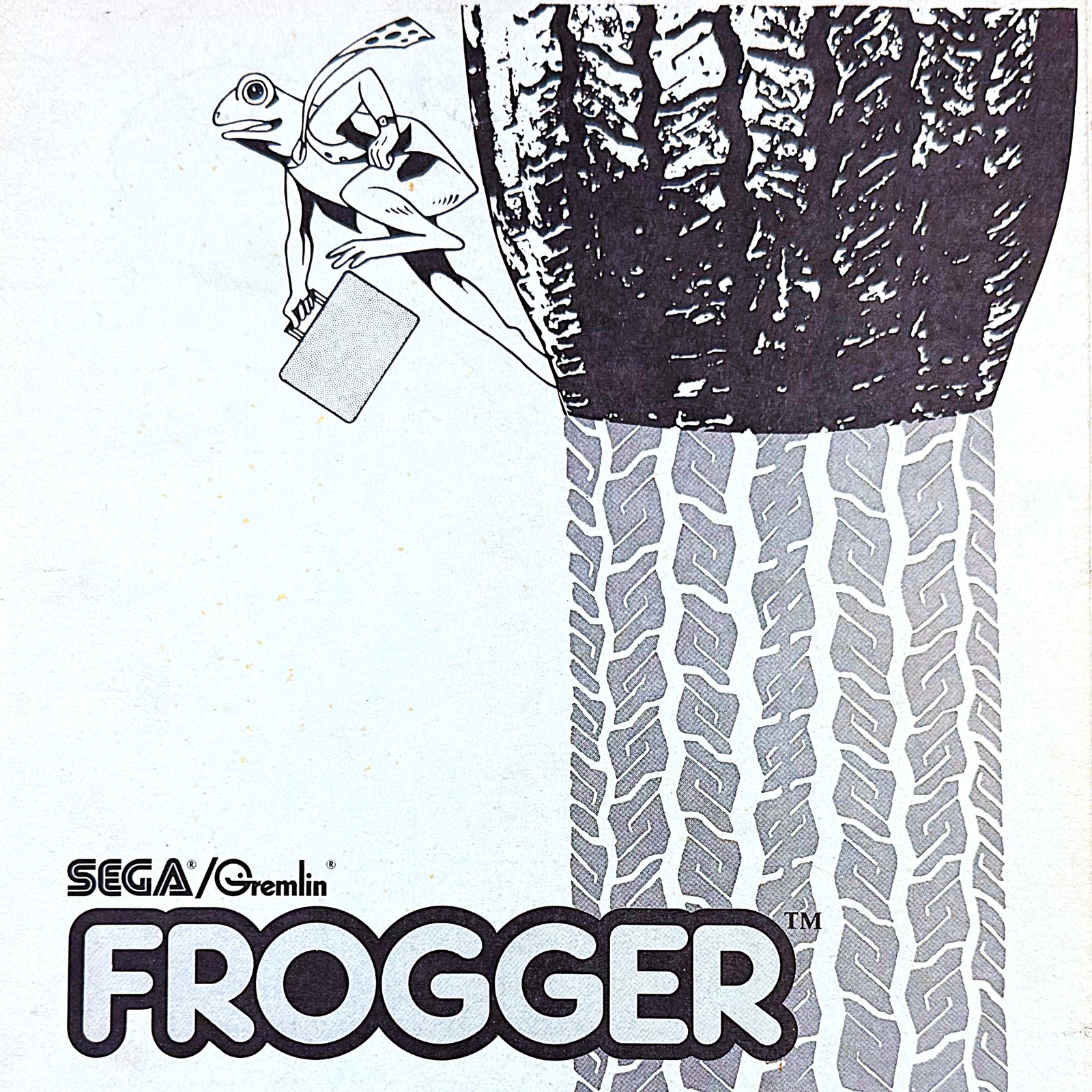 Sega Gremlin Frogger Arcade Video Game Manual Schematics Parts 420-0647 ORIGINAL