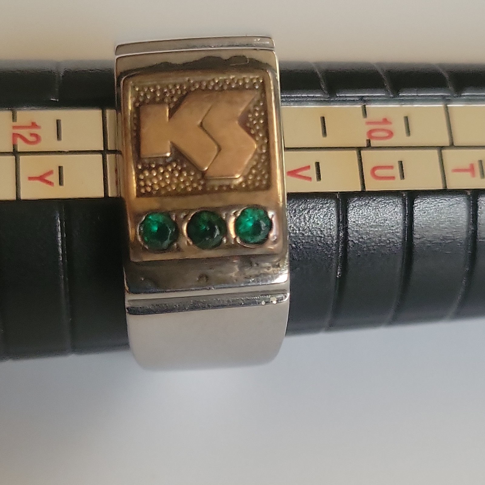 kelly springfield tires vintage men's employee ring very rare kelly springfield