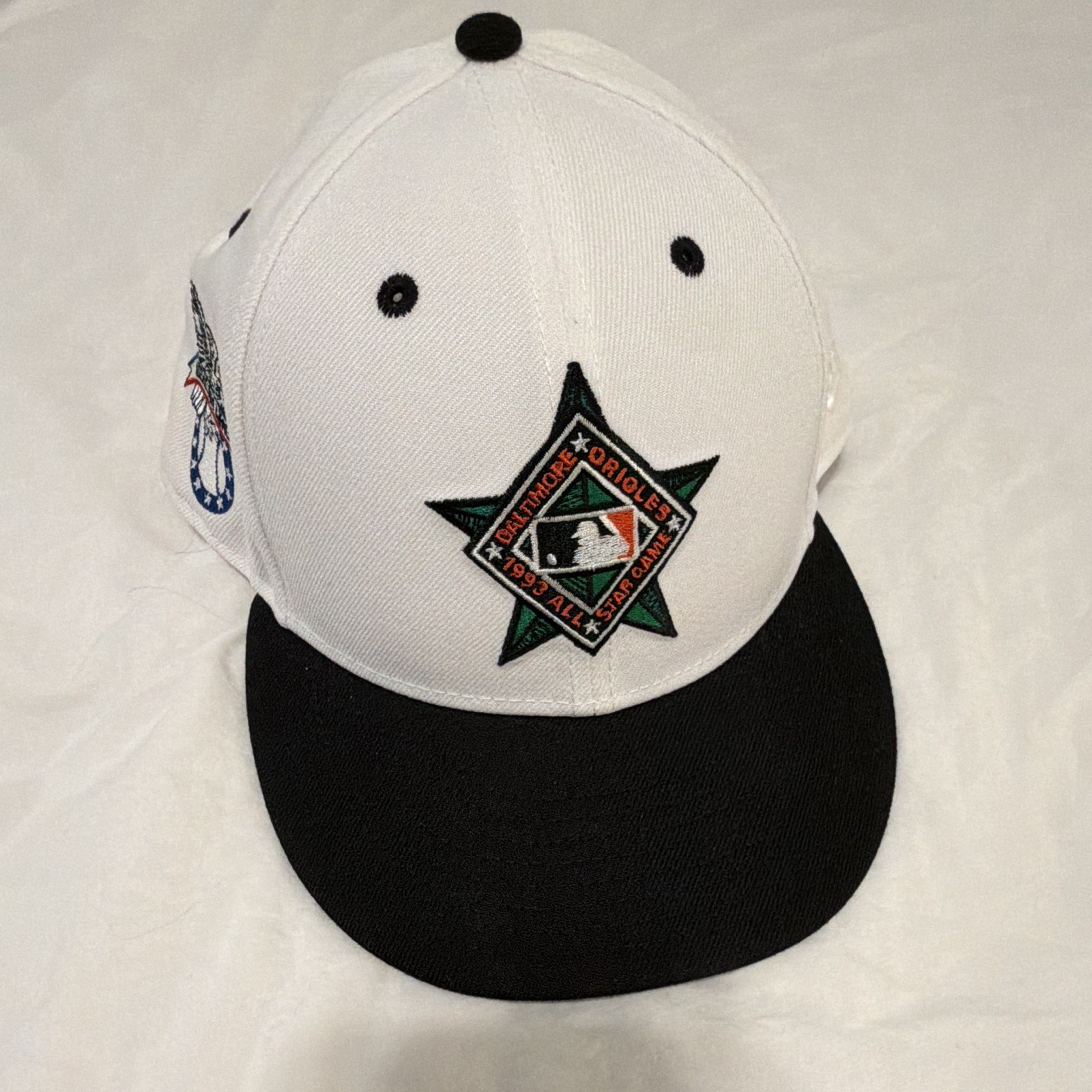 Baltimore Orioles 1993 All-Star Game Cap, New Era 59Fifty Fitted Hat, Size 7 3/4 Baltimore Orioles 1993 All-Star Game Cap, New Era 59Fifty Fitted Hat, Size 7 3/4