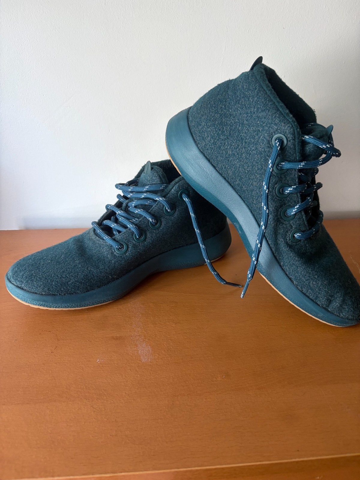 NEW ALLBIRDS WOOL RUNNER UP MIZZLE DEEP EMERALD SHOES BLUE MENS SIZE 10 NEW ALLBIRDS WOOL RUNNER UP MIZZLE DEEP EMERALD SHOES BLUE MENS SIZE 10