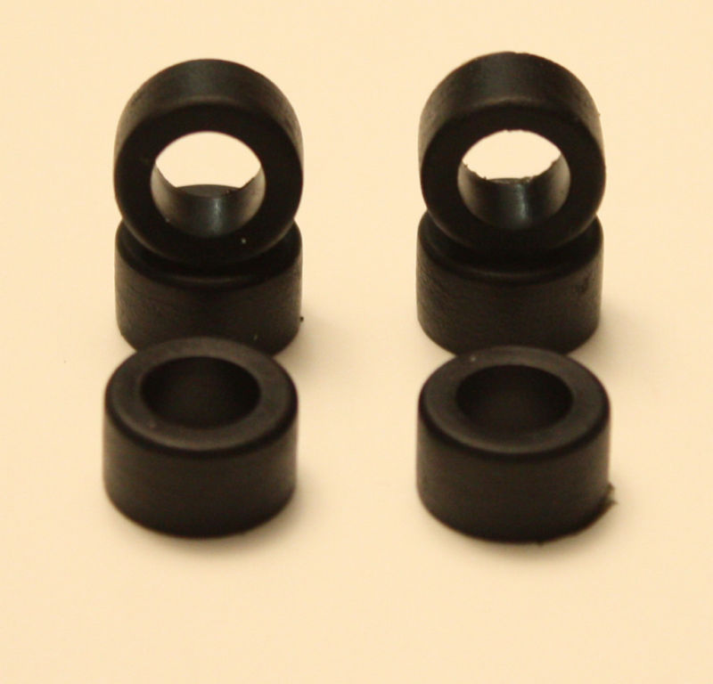 6 Rear Tires for AFX Magna-traction Slot Cars Aurora 