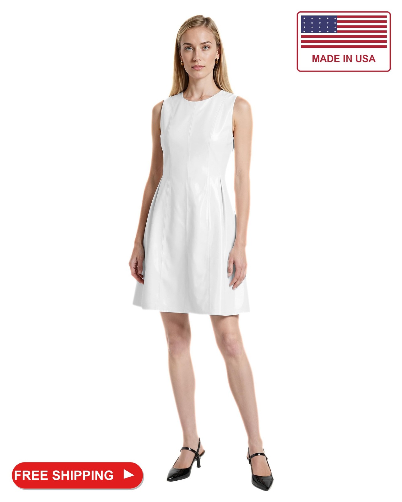 Anne Klein Women\'s Seamed Fit and Flare Dress Anne Klein Women\'s Seamed Fit and Flare Dress