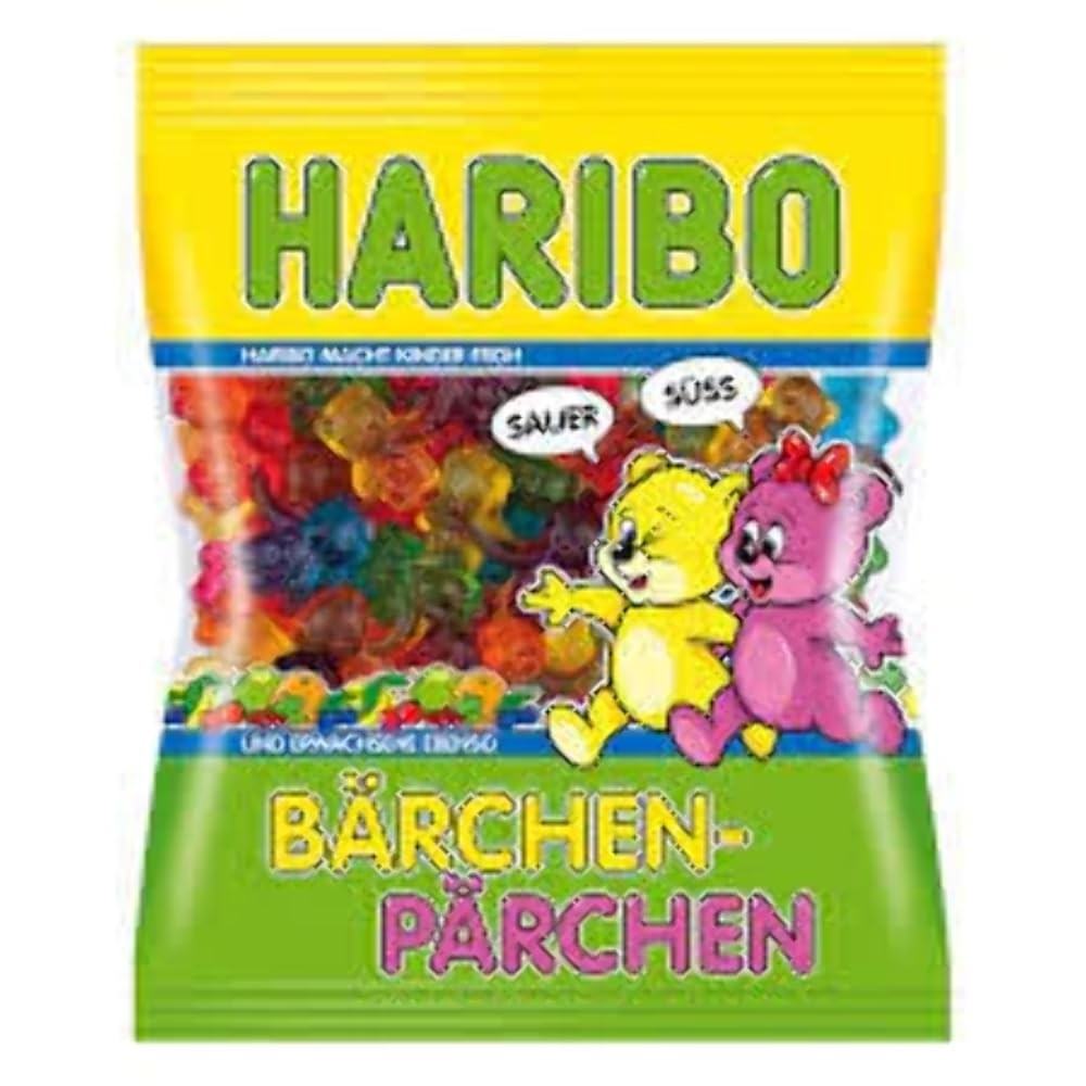 Haribo Baerchen Paerchen 6.17 Ounce Multicolor Sugar Candy Pack of 1 Haribo Baerchen Paerchen 6.17 Ounce Multicolor Sugar Candy Pack of 1