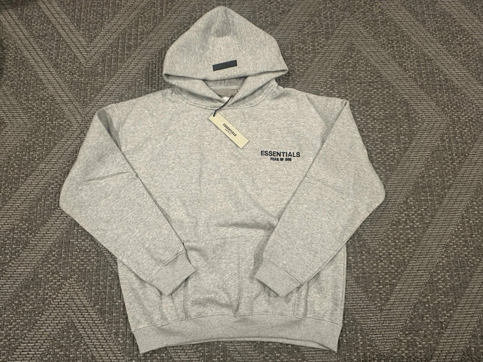 Essentials Inspired Hoodie Gray Men\'s Small Essentials Inspired Hoodie Gray Men\'s Small