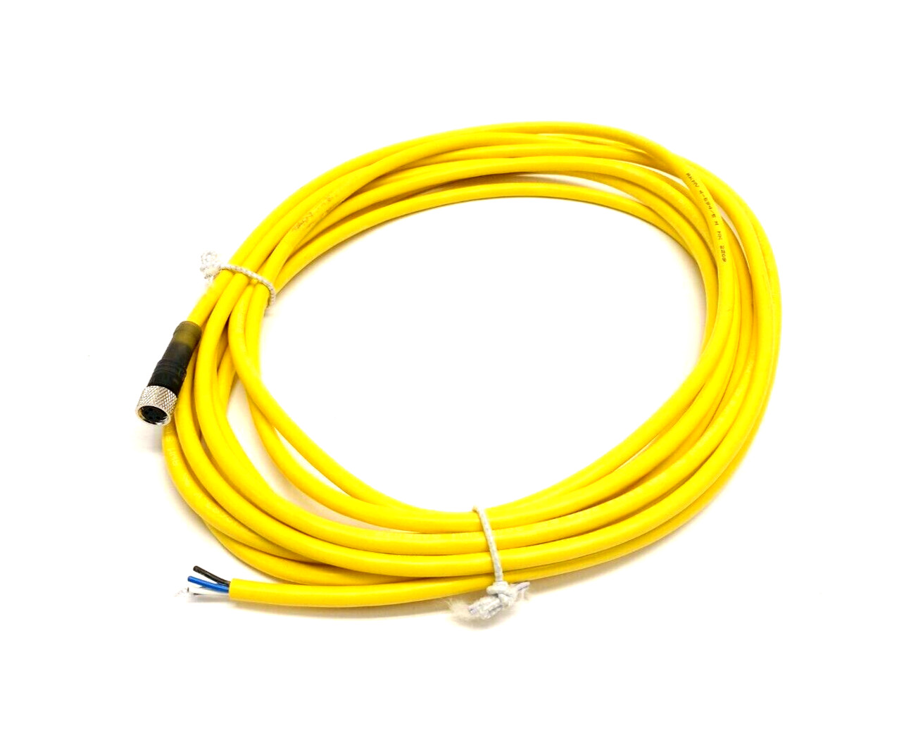 Lumberg Automation RKMV 4-594/5M Single Ended Cordset M8 4-Pin Female To Lead 5m