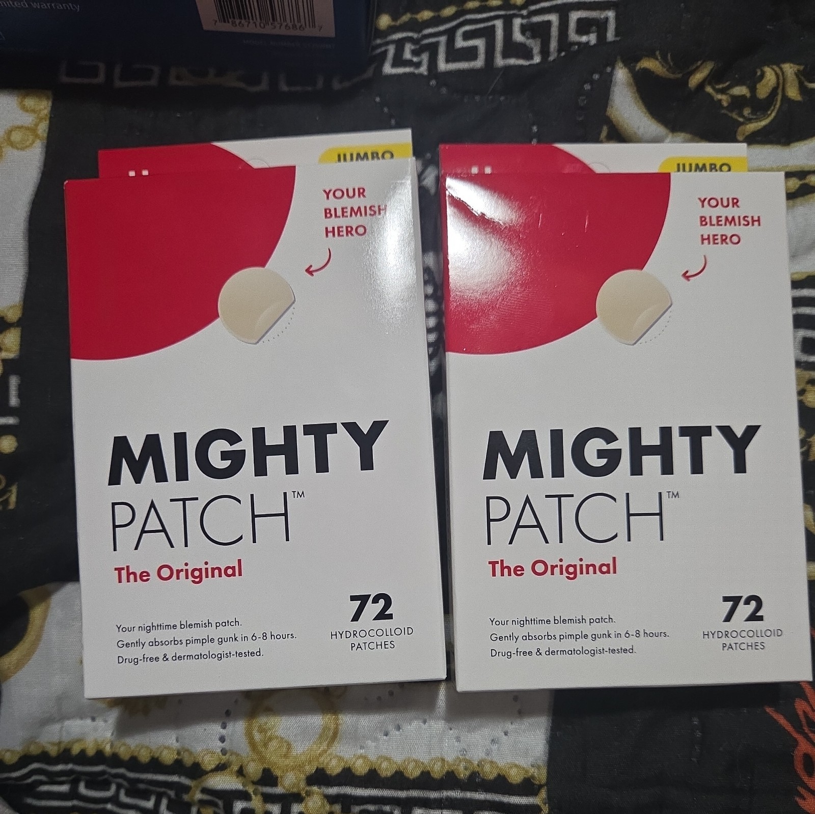 X2 Hero Mighty Patch 72 Ct Original Acne Pimple Patch Blemish Exp 2029 Pack of 2 X2 Hero Mighty Patch 72 Ct Original Acne Pimple Patch Blemish Exp 2029 Pack of 2