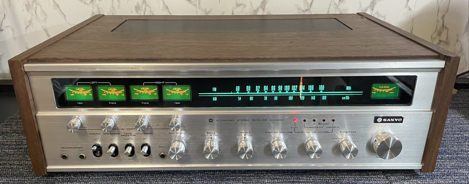 Vintage Sanyo DCX3300K Serviced And Working 