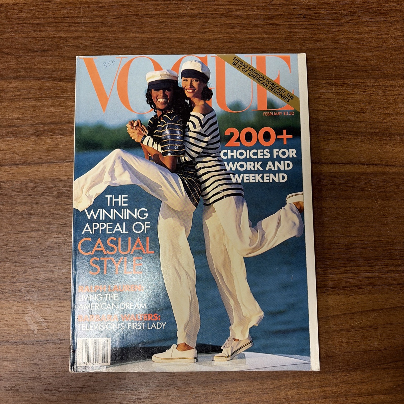 VOGUE Magazine: February 1992 - Naomi Campbell,Christy Turlington