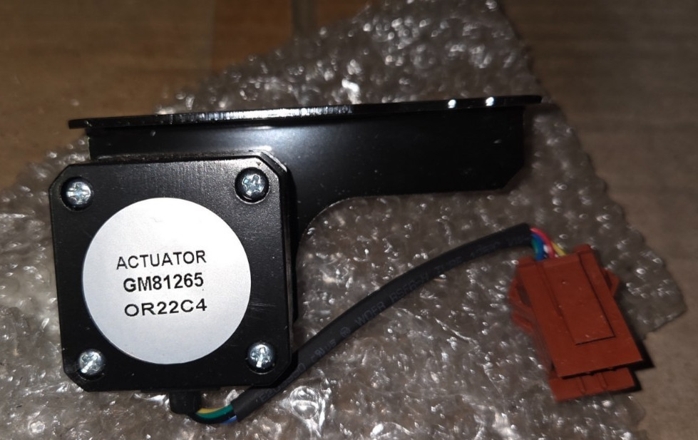 Kohler generator governor stepper motor actuator - GM81265 - OR22C4