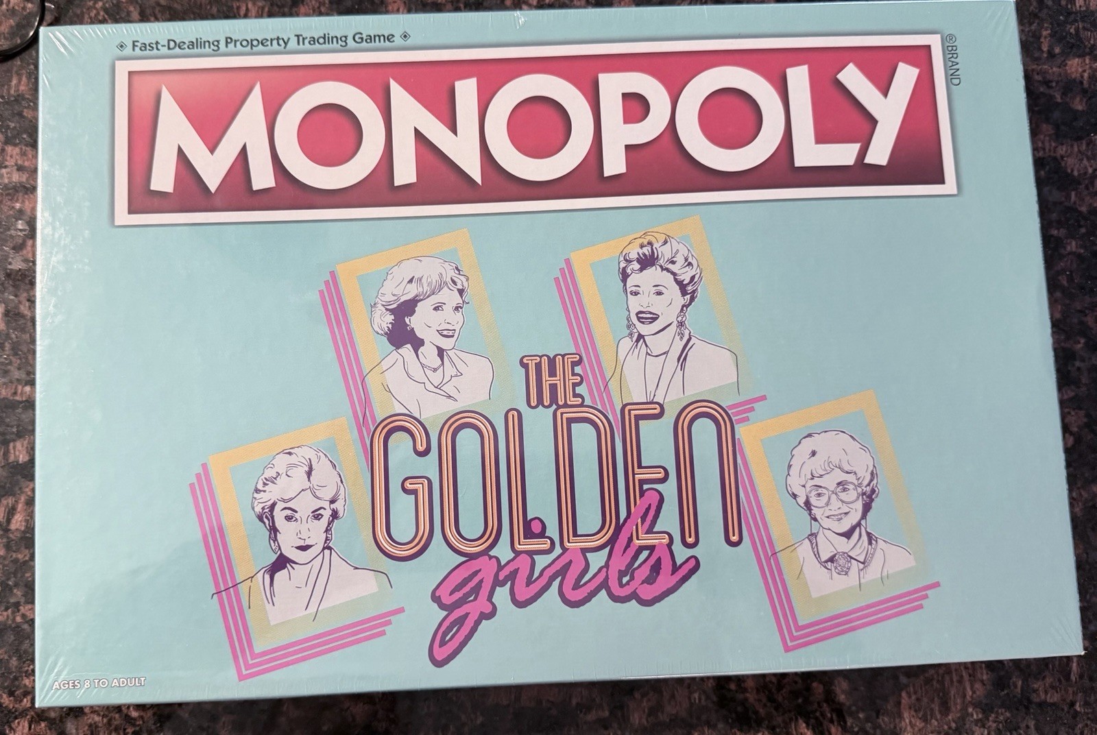 Monopoly The Golden Girls Edition Board Game USAopoly NEW Factory Sealed
