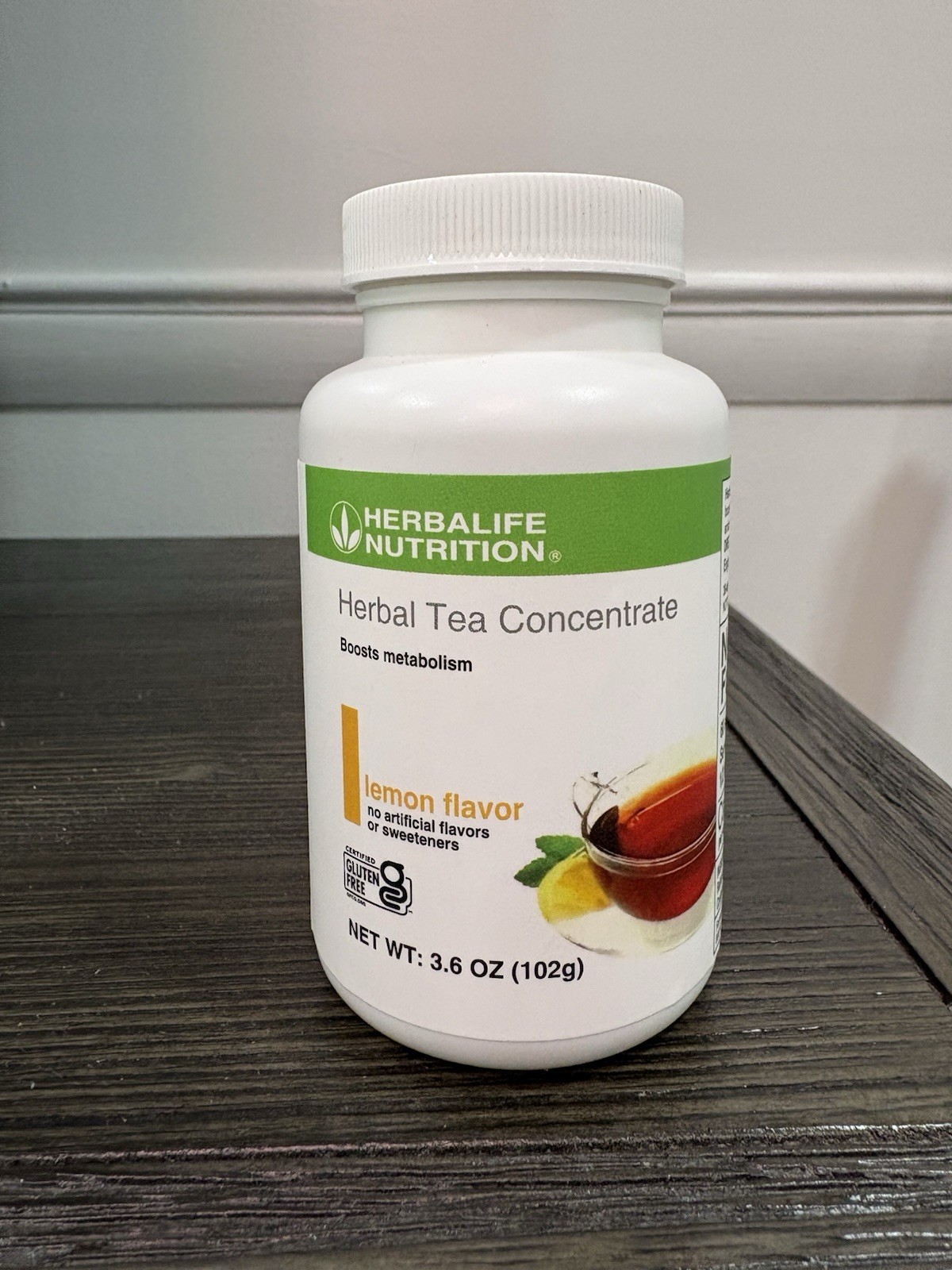 Herbalife Nutrition Herbal Tea Concentrate Lemon Flavor, 3.6 oz