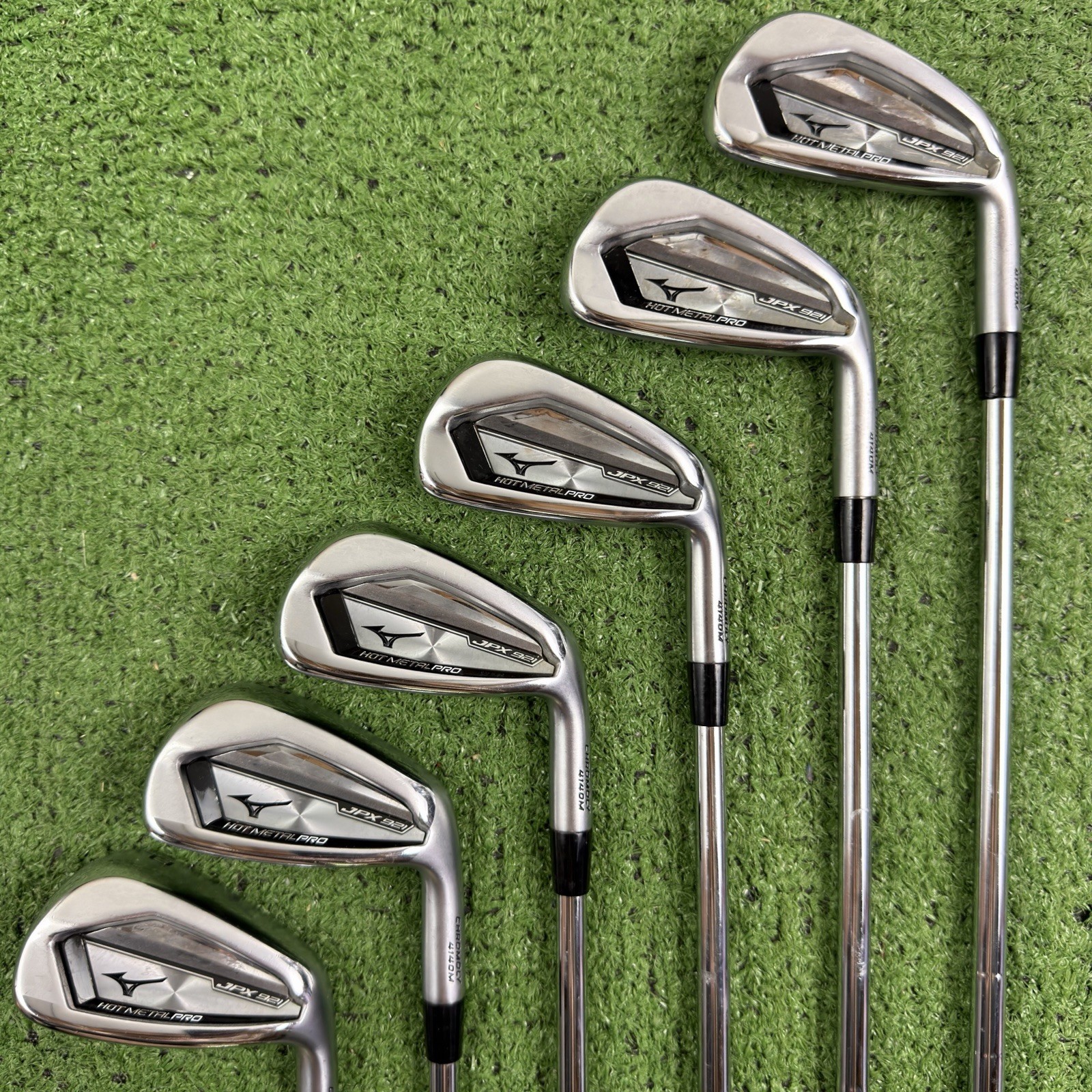 Mizuno JPX 921 Hot Metal Pro Iron Set 5-PW KBS Tour 90g Regular Flex Steel Mizuno JPX 921 Hot Metal Pro Iron Set 5-PW KBS Tour 90g Regular Flex Steel