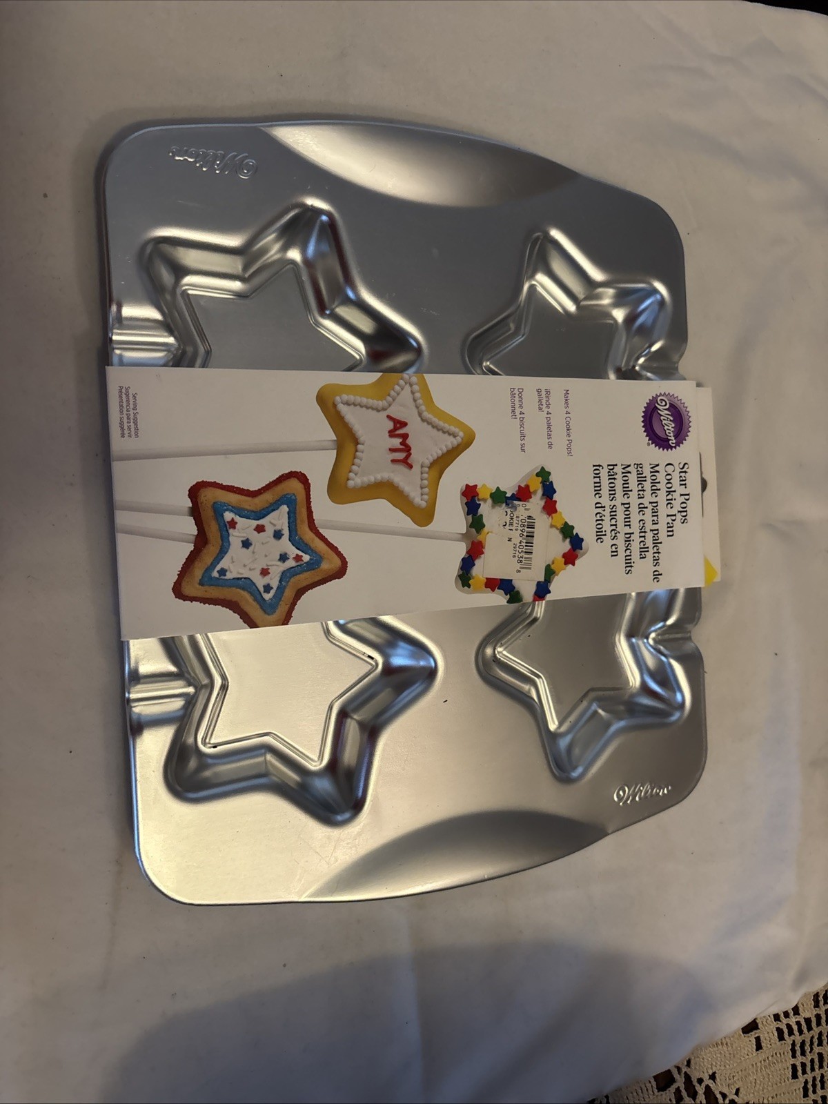 Brand New Wilton Star Cookie Pop Pan Bakeware #2105-0538 Brand New Wilton Star Cookie Pop Pan Bakeware #2105-0538