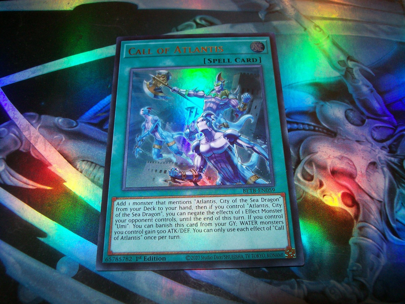Call of Atlantis 1st Edition Ultra Rare BETB-EN059 Yu-Gi-Oh
