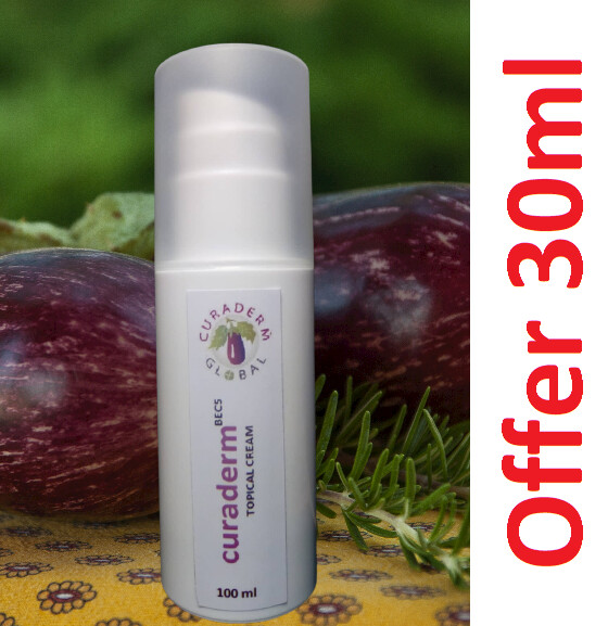 Curaderm BEC5 Cream 30ml New Formula. Full Spectrum . ⭐ ORIGINAL ⭐ ..