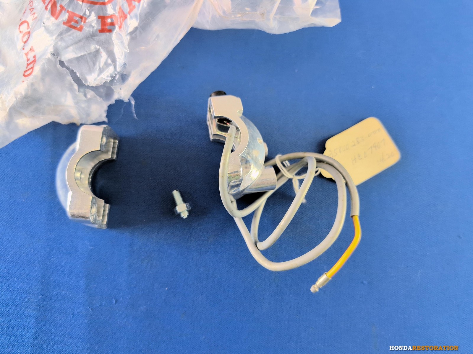 NOS Honda CB450K0 Black Bomber 1965 Switch Starter 35800-283-000 Genuine OEM NOS Honda CB450K0 Black Bomber 1965 Switch Starter 35800-283-000 Genuine OEM