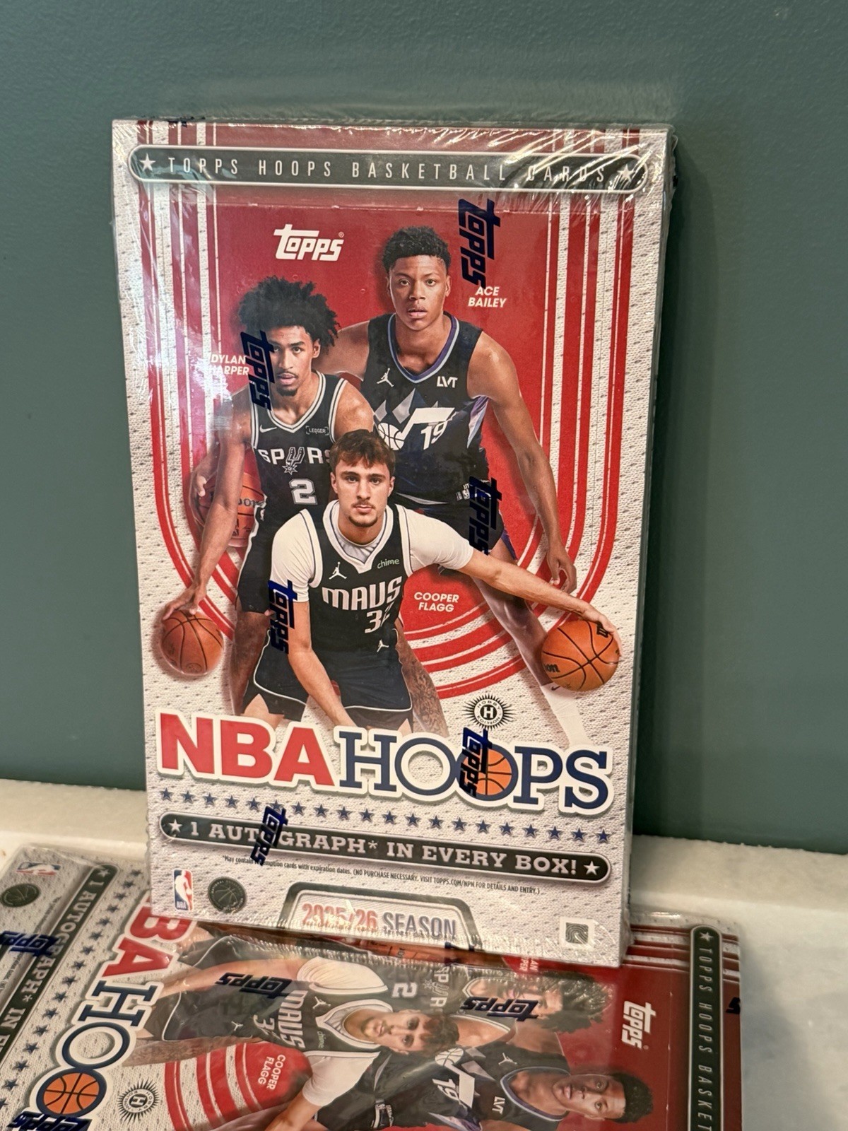 2025-26 NBA Hoops Basketball Hobby Box ✅ In Hand 2025-26 NBA Hoops Basketball Hobby Box ✅ In Hand