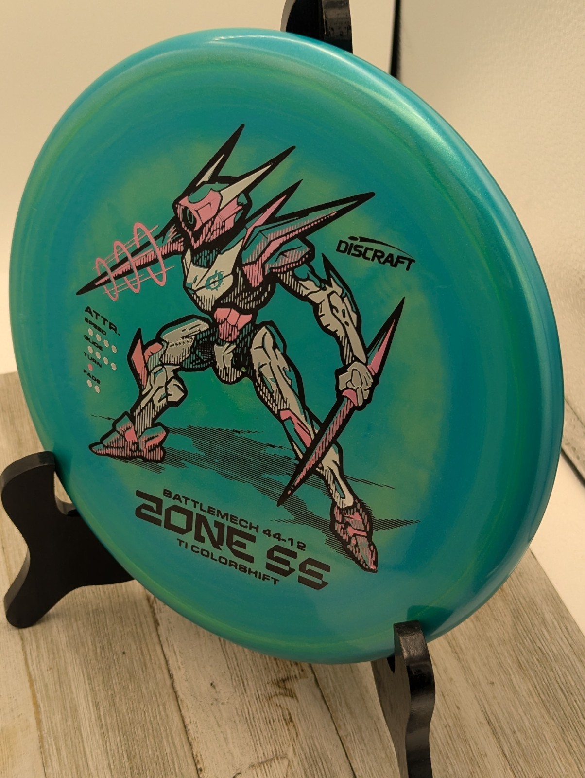 New Discraft Ledgestone 2026 TI Colorshift Zone SS Golf Disc 173-174 Grams 