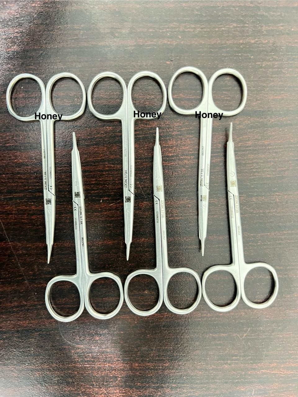 Lot of 6 Pcs Aesculap BC173R STEVENS Scissors tip Curved 4-1/4 Lot of 6 Pcs Aesculap BC173R STEVENS Scissors tip Curved 4-1/4