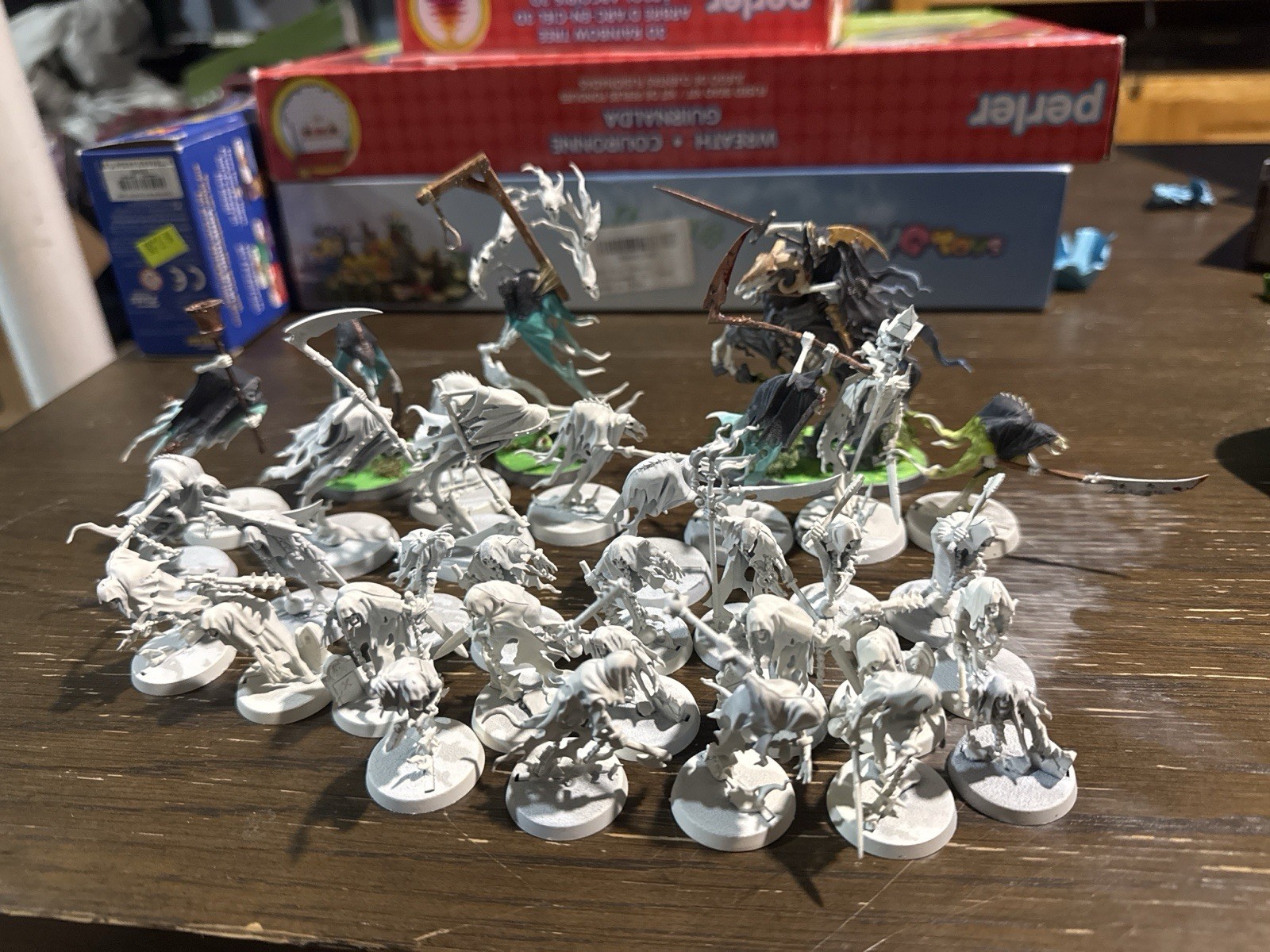Warhammer Age of Sigmar Soul Wars Nighthaunt Half Army Lot Assembled Primed