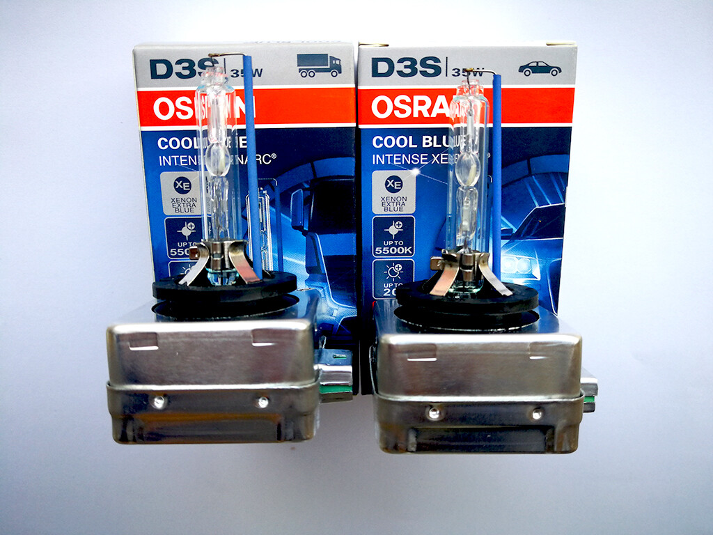 2X NEW HOT PAIR OSRAM XENARC D3S 66340CBI Cool Blue 5500K HID XENON LIGHT BULB