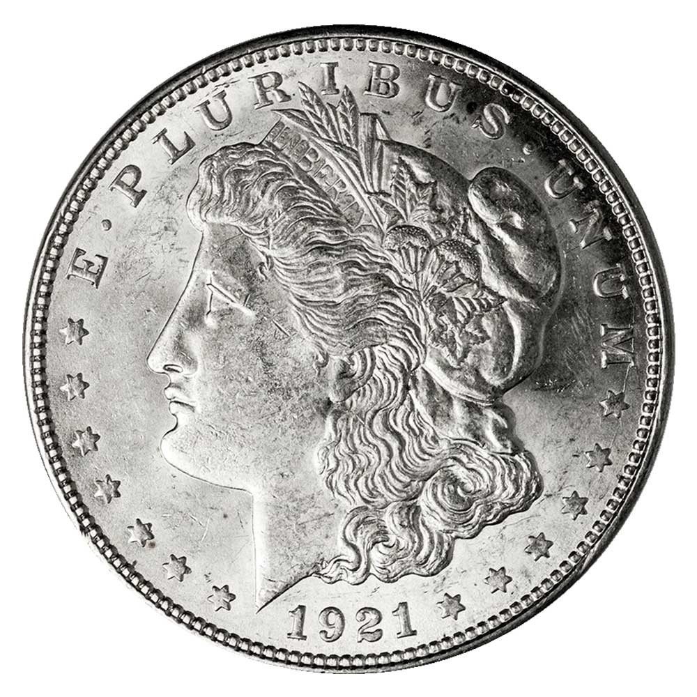 1921 P D or S $1 Morgan Silver Dollar About Uncirculated AU 1921 P D or S $1 Morgan Silver Dollar About Uncirculated AU