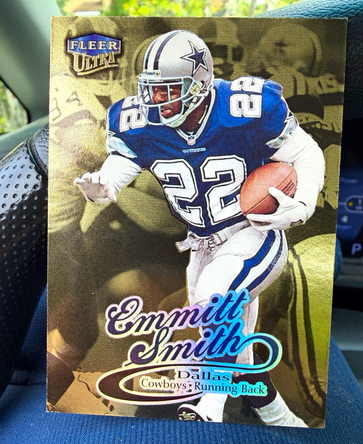 1999 Fleer Ultra Emmitt Smith #126G Gold Medallion Edition Dallas Cowboys Insert