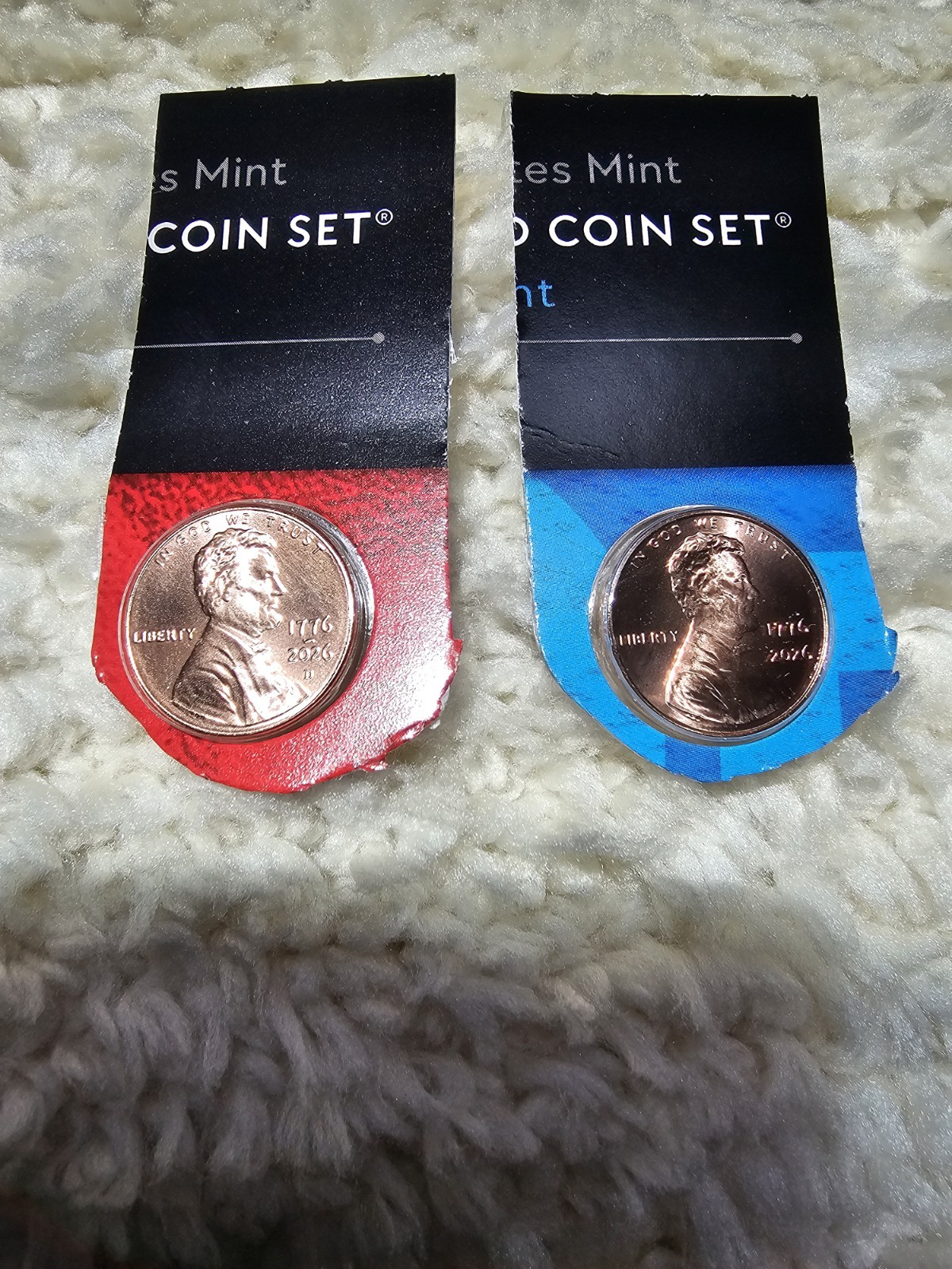 1776-2026 P & D Uncirculated Dual Date Lincoln Penny US Mint 1776-2026 P & D Uncirculated Dual Date Lincoln Penny US Mint