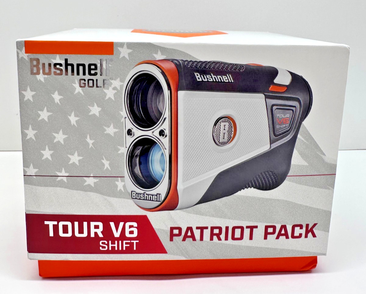 Excellent Bushnell Tour V6 Shift Slope Golf Gray Orange Rangefinder w🔥🔥 Excellent Bushnell Tour V6 Shift Slope Golf Gray Orange Rangefinder w🔥🔥
