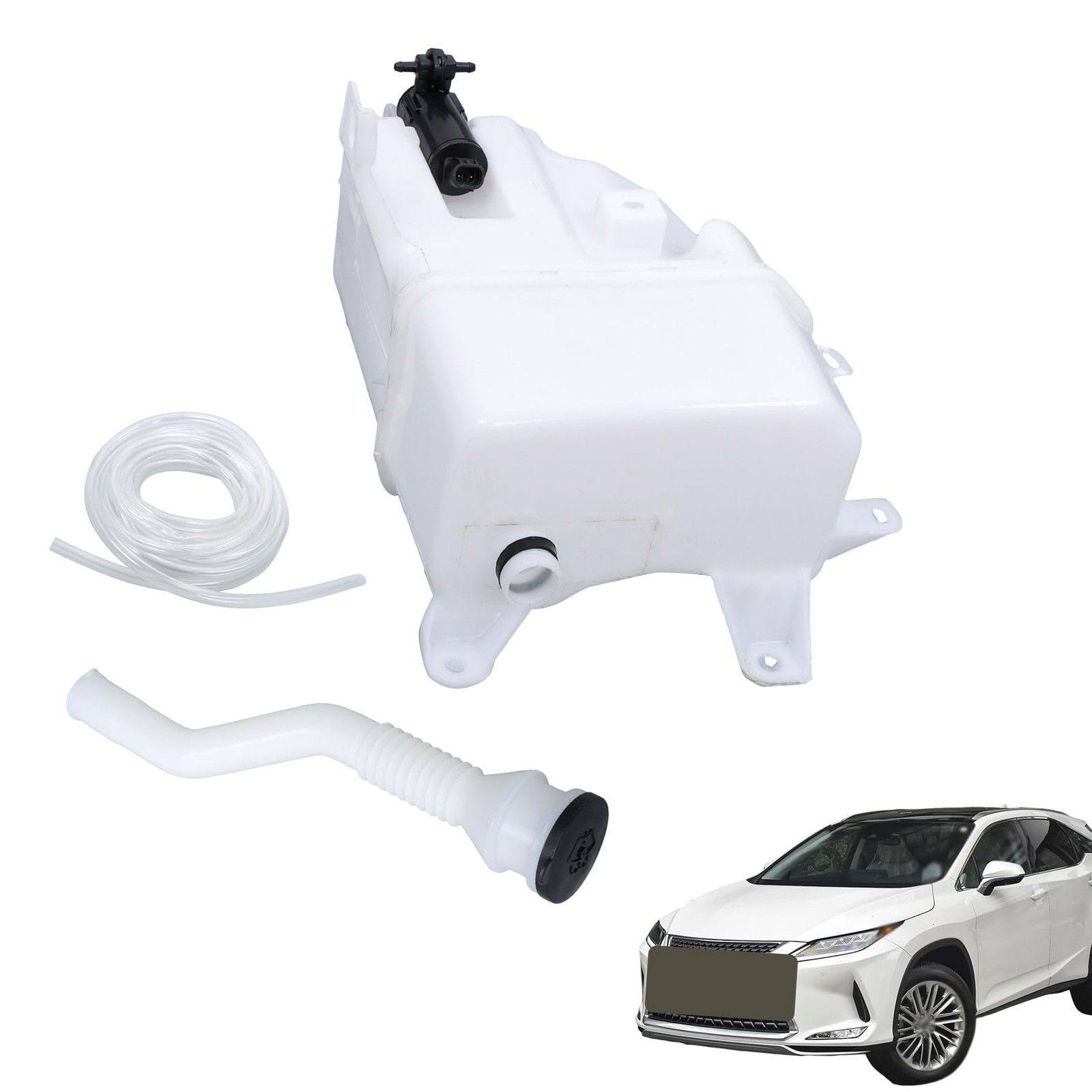 Windshield Washer Fluid Reservoir Tank Pump Tube for RX350 2020 2022 85315 48260