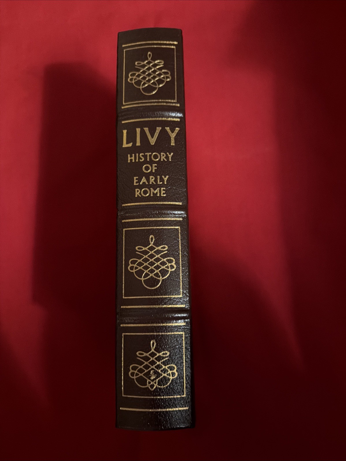 Handsome Book LIVY The History of Early Rome EASTON PRESS Leather Hardcover 1978