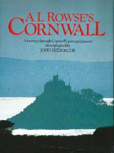 Cornwall (A Mobius International book) By A. L. Rowse