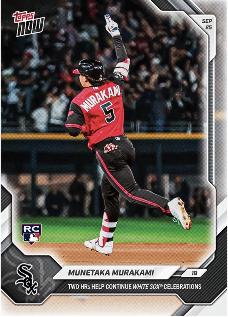 Munetaka Murakami - 2026 MLB Topps NOW® - Card 722 Presale Chicago Whitesox