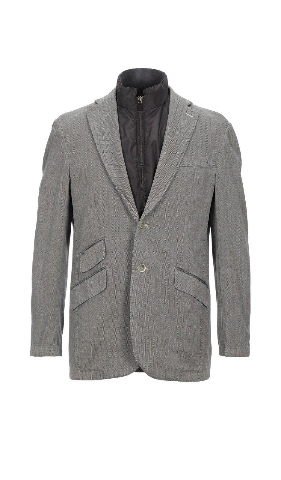 Lubiam studio Sport Blazer Coat with  Removable Bib insert