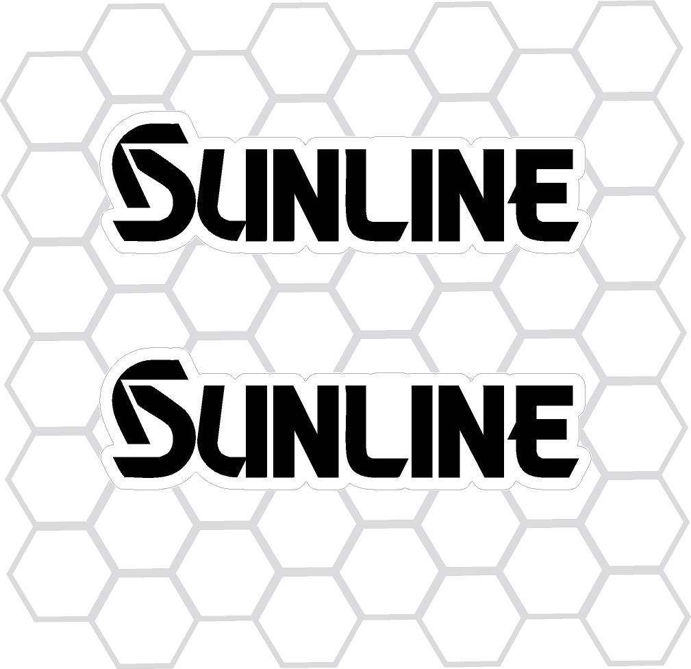 SUNLINE  Boat Graphics Marine decals Professional Vinyl