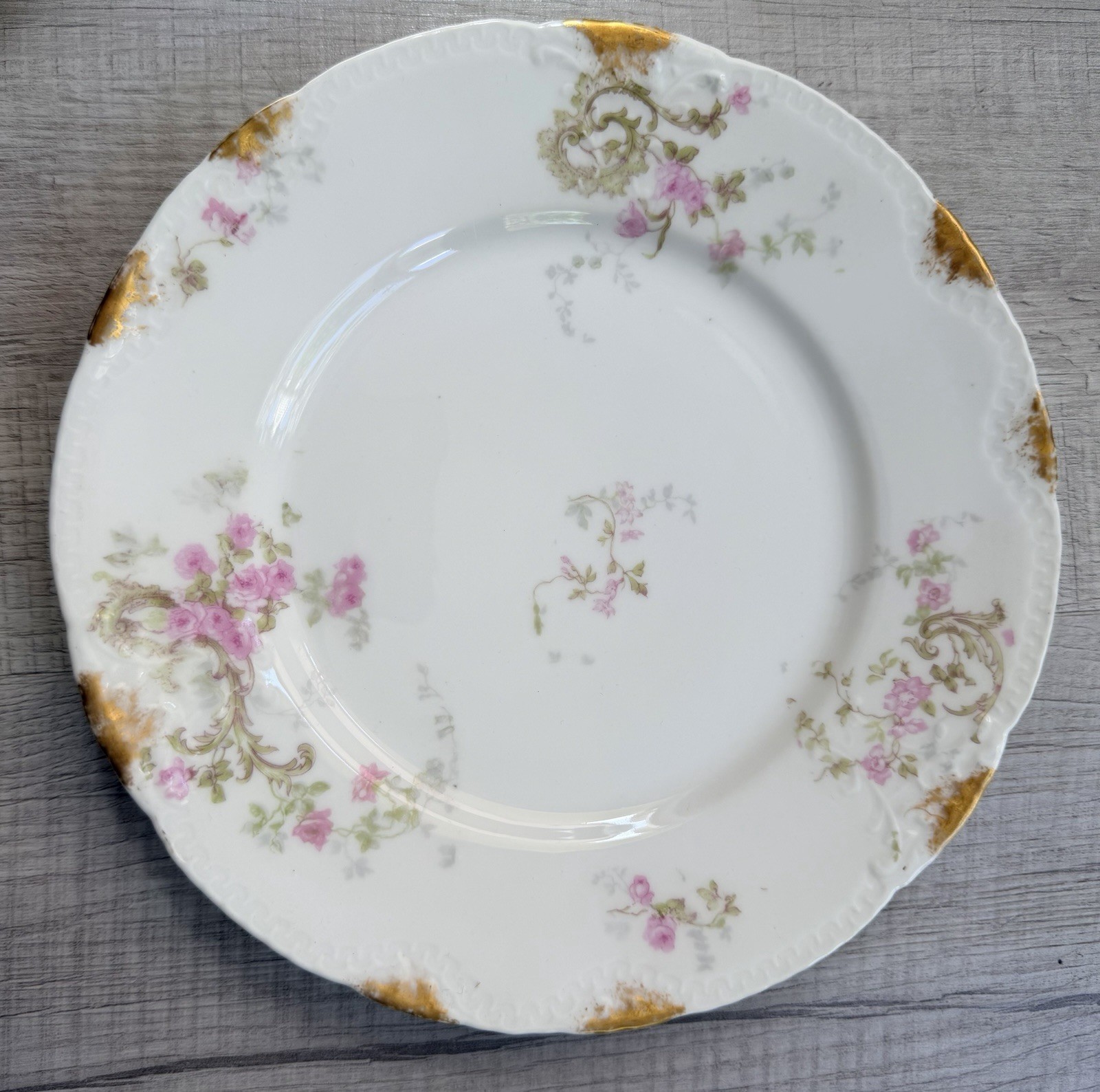 1900s Theodore Haviland Limoges France Plate 9\
