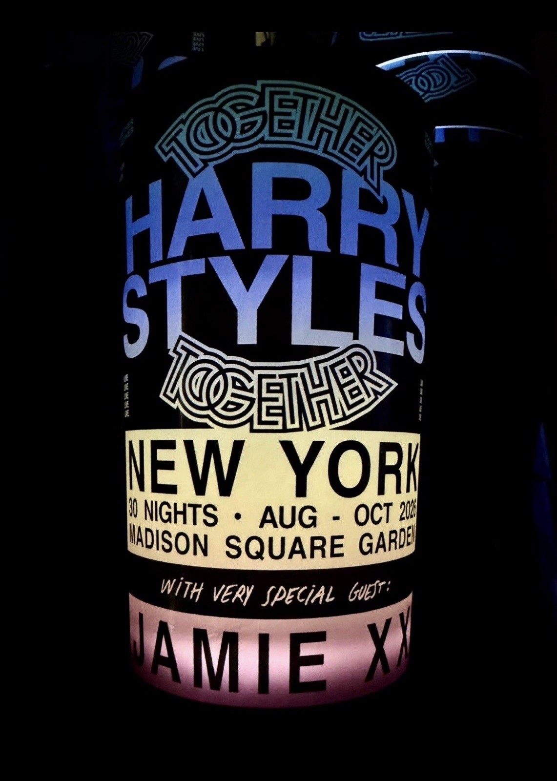 Harry Styles “Together Together” Tour NYC Official Souvenir Cup Brand New MSG Harry Styles “Together Together” Tour NYC Official Souvenir Cup Brand New MSG