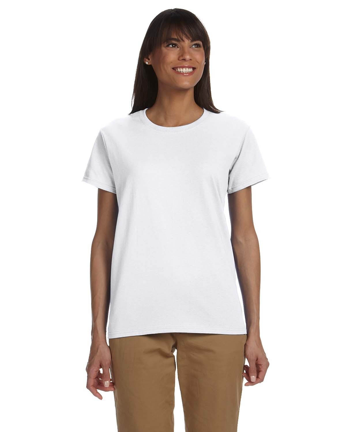 Gildan Ladies Ultra Cotton Stylish T Shirt Casual Plain T-Shirt - G200L Gildan Ladies Ultra Cotton Stylish T Shirt Casual Plain T-Shirt - G200L
