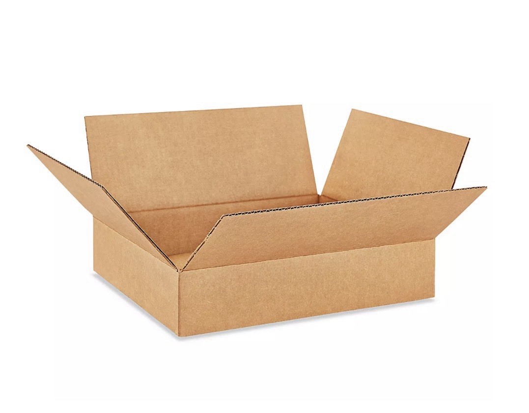 (6) Uline Cardboard Boxes 15 (6) Uline Cardboard Boxes 15