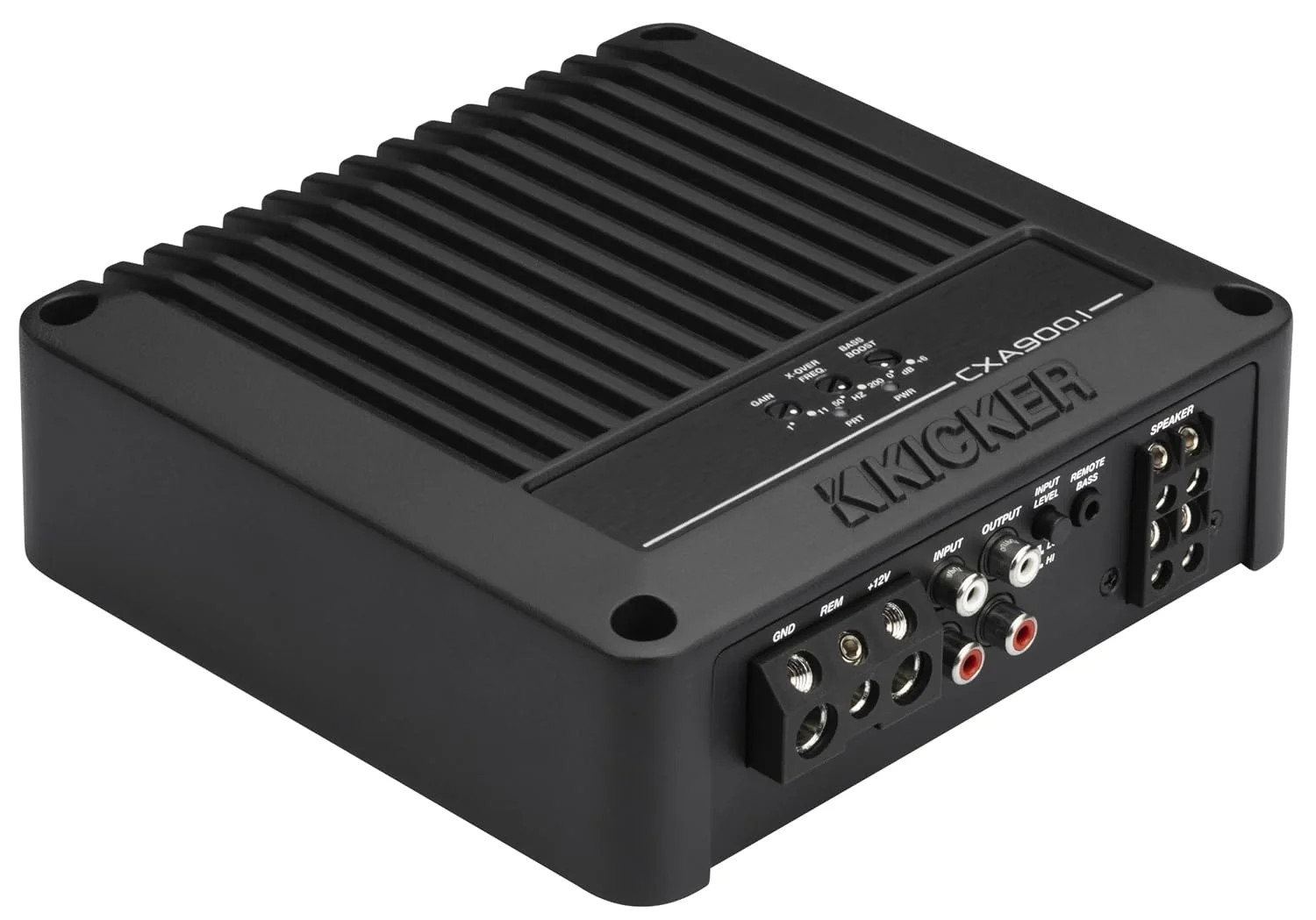 53CXA9001 KICKER CXA Series 900W Mono Class D Subwoofer Amplifier 1-Ohm