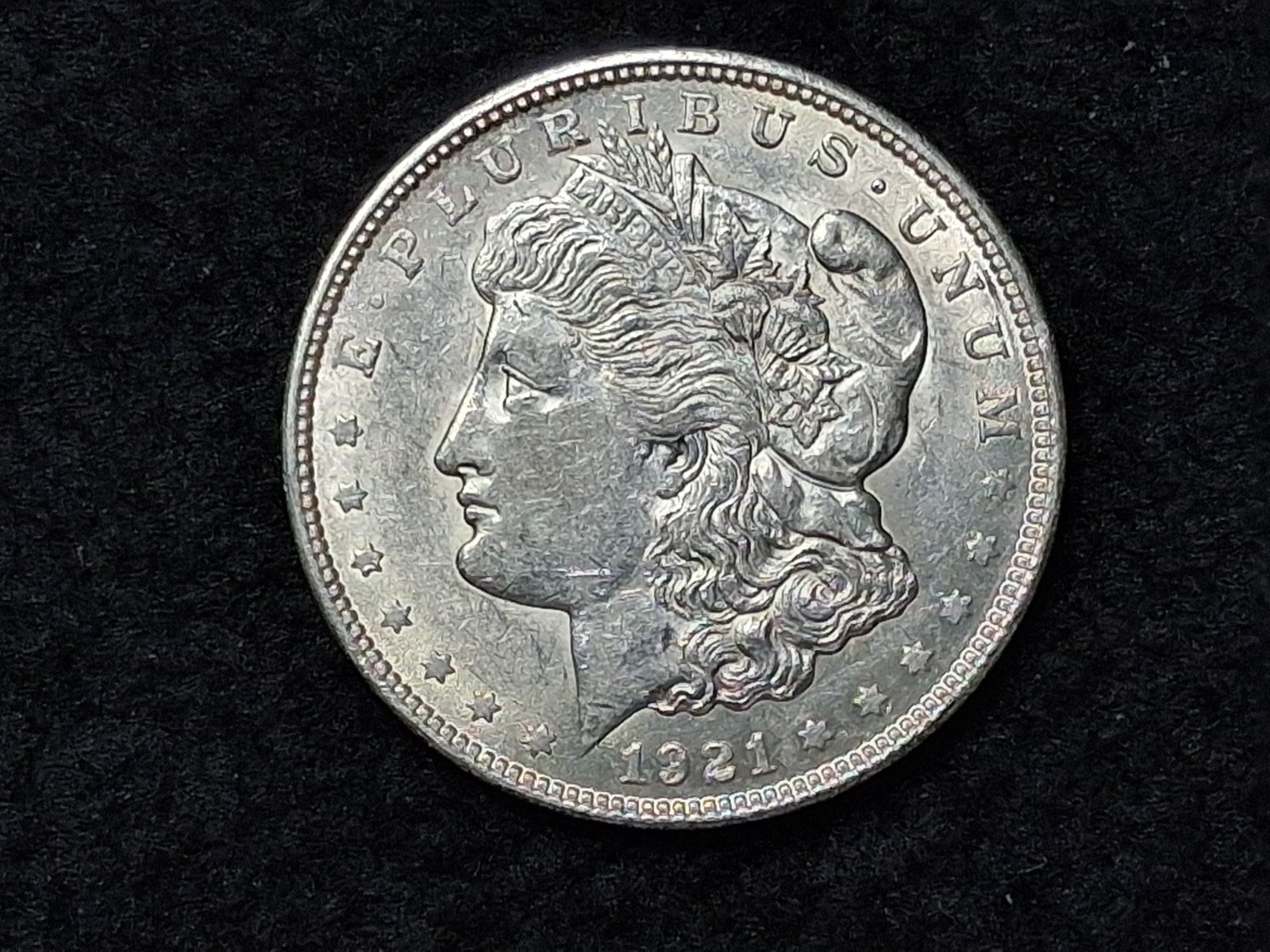 1921 P Morgan Silver Dollar